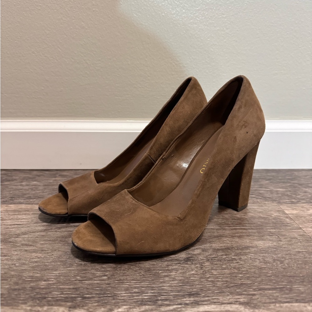 Franco Sarto Suede Heel